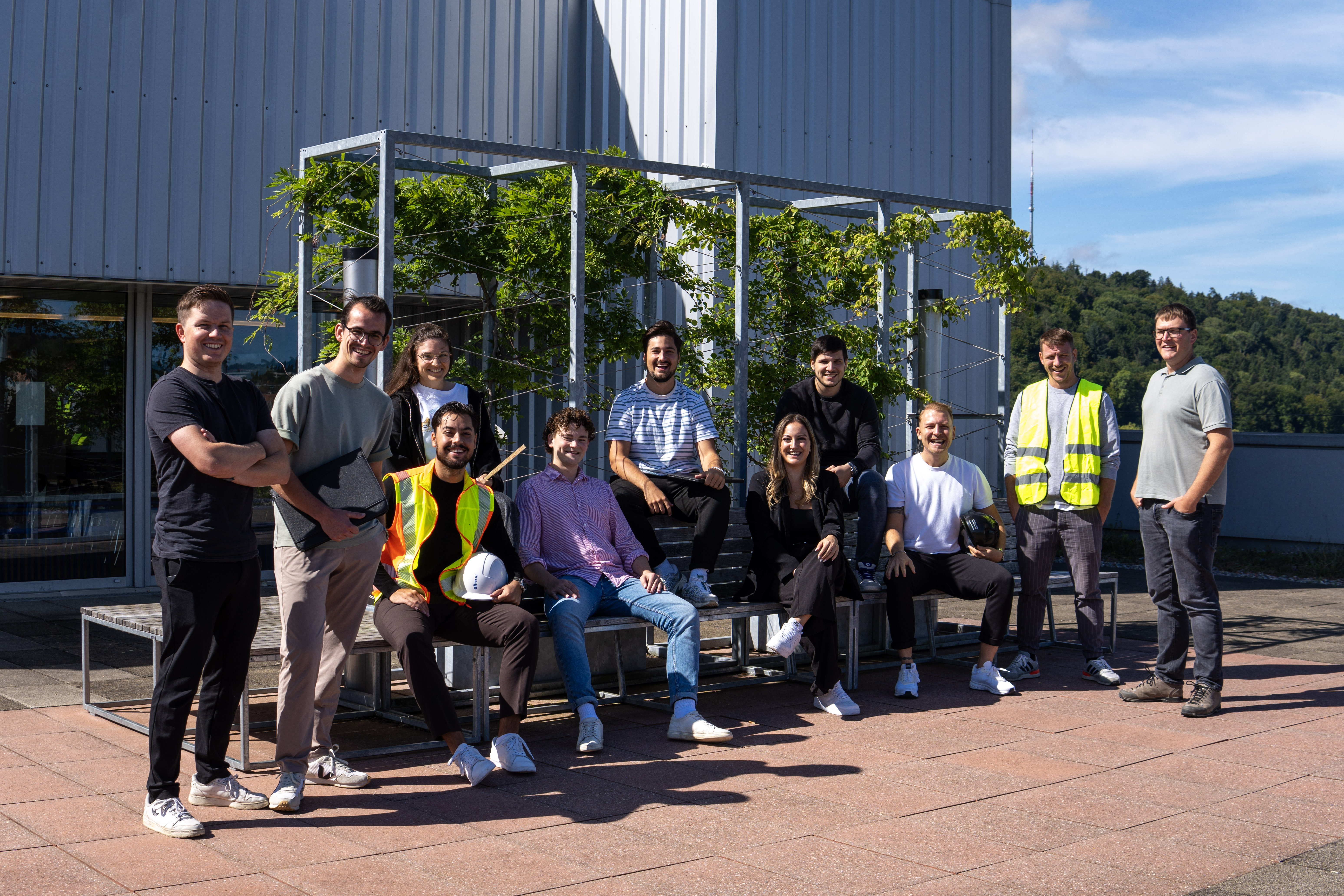 Das Team der HF-Hochbau Klasse